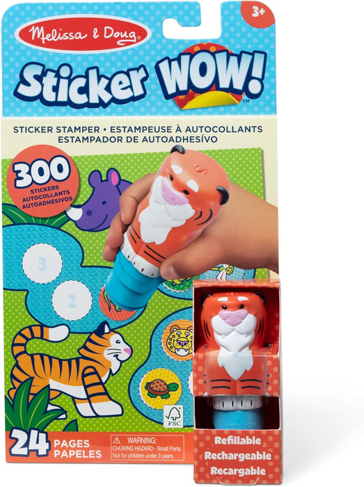 Sticker WOW!™ Sticker Stamper & Activity Pad - Tiger