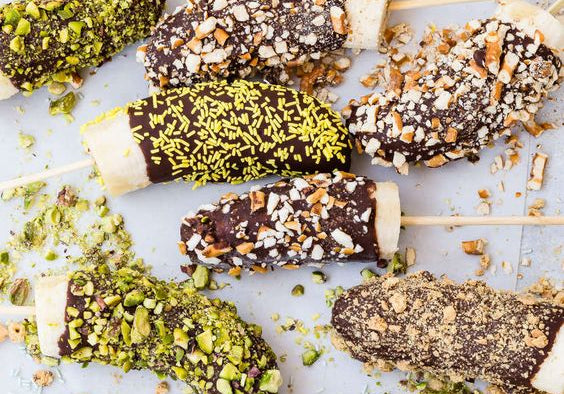 Frozen Banana With or Without Sticks