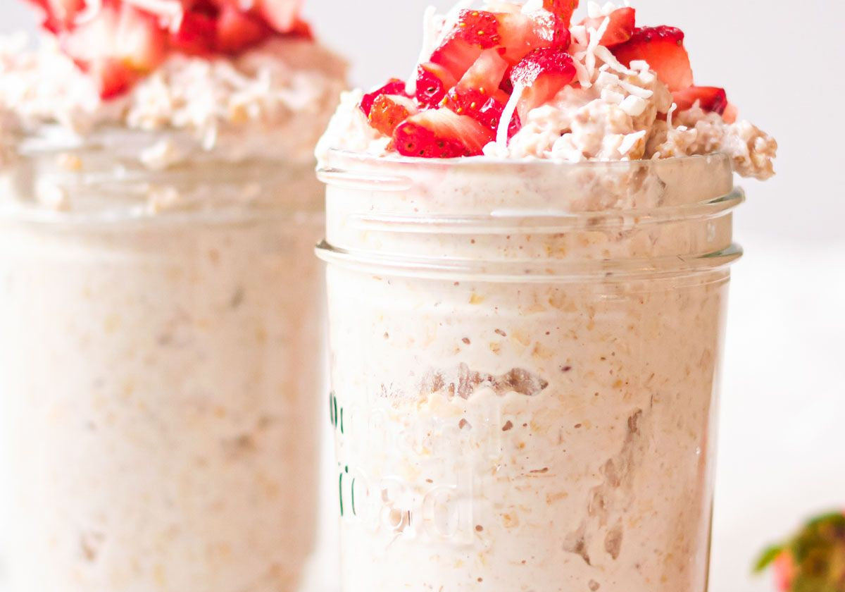 Strawberry Overnight Oats