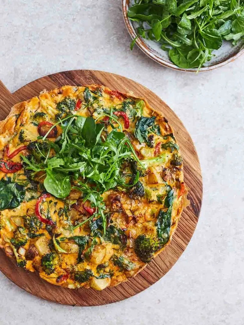 Potato, pepper & broccoli Frittata