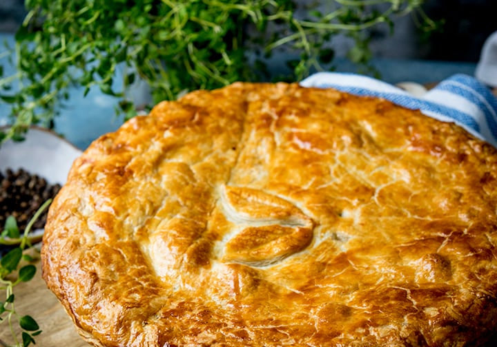 Chicken and Mushroom Pie