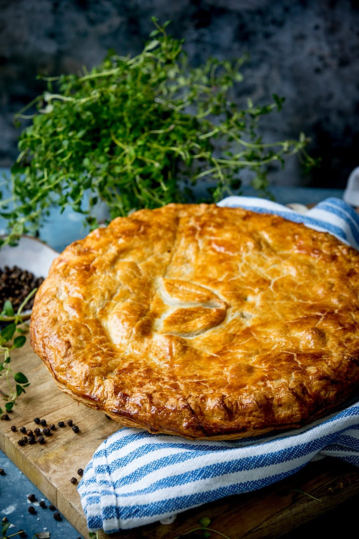 Chicken and Mushroom Pie