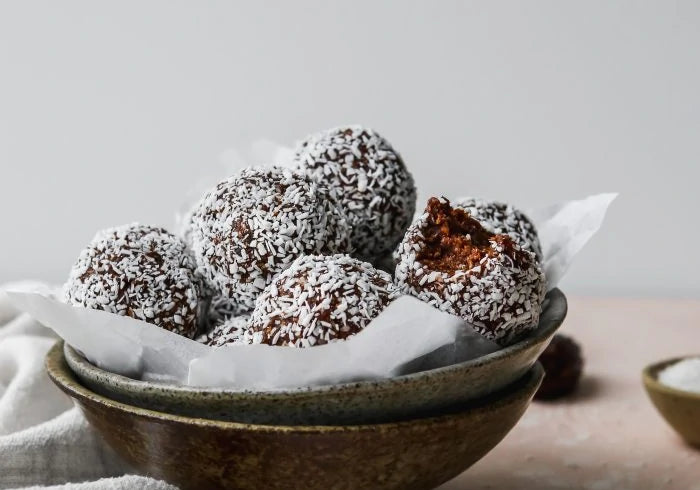 Chocolate Coconut Date Balls