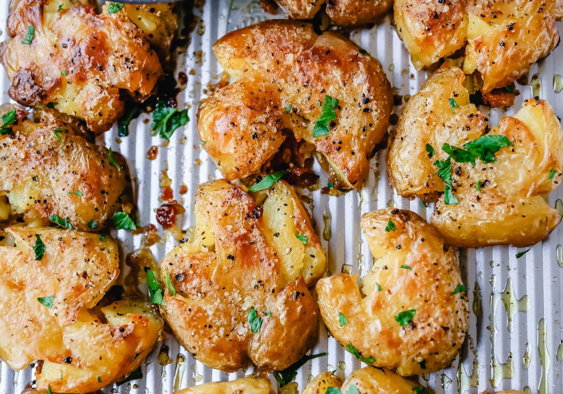 Crispy Smashed Potatoes