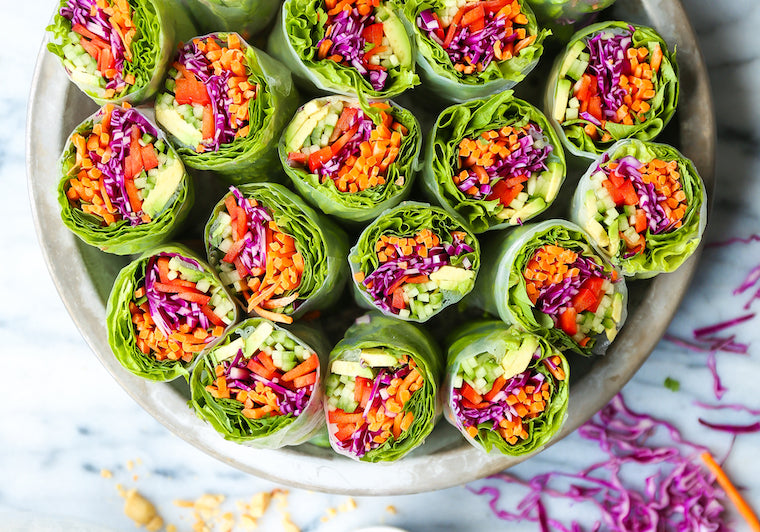 Vegetable Spring Rolls & Dipping sauce