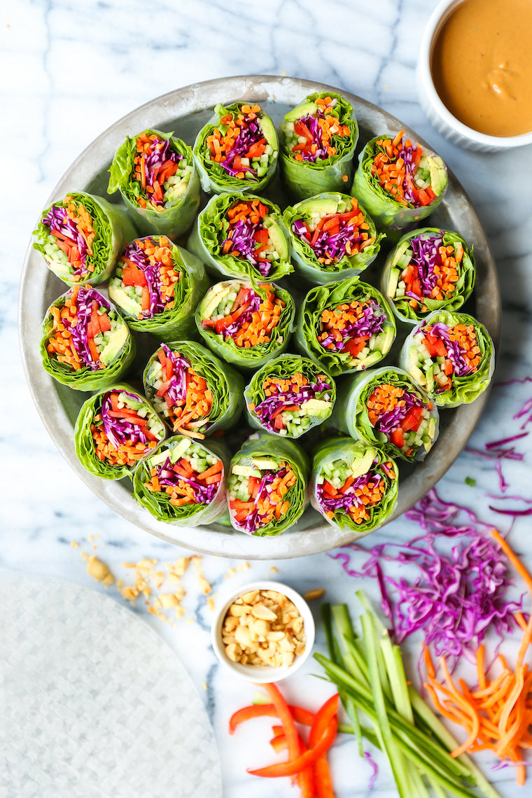 Vegetable Spring Rolls & Dipping sauce