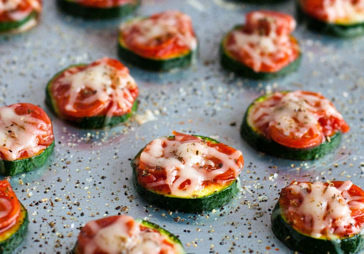 Zucchini Pizza Bites
