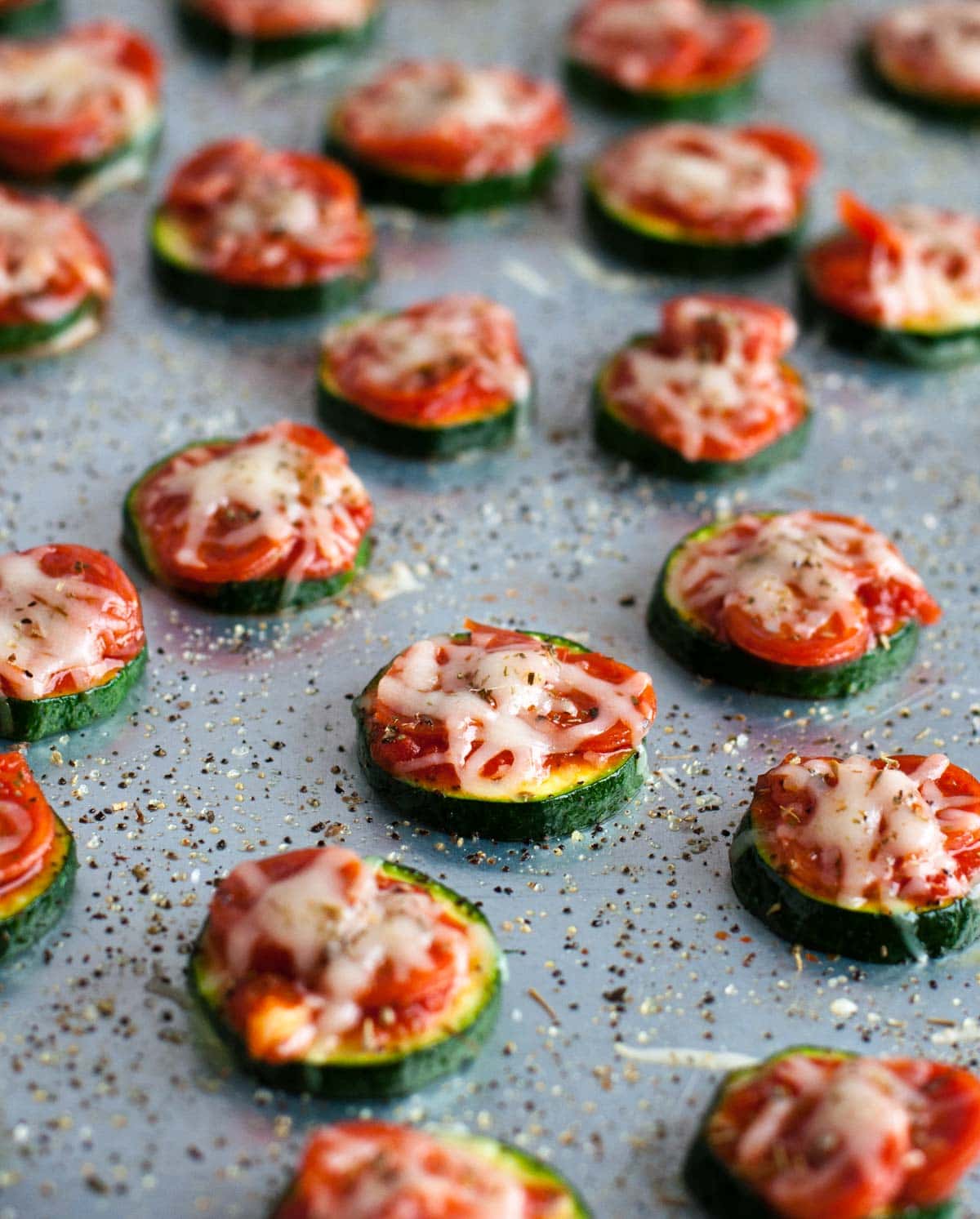Zucchini Pizza Bites