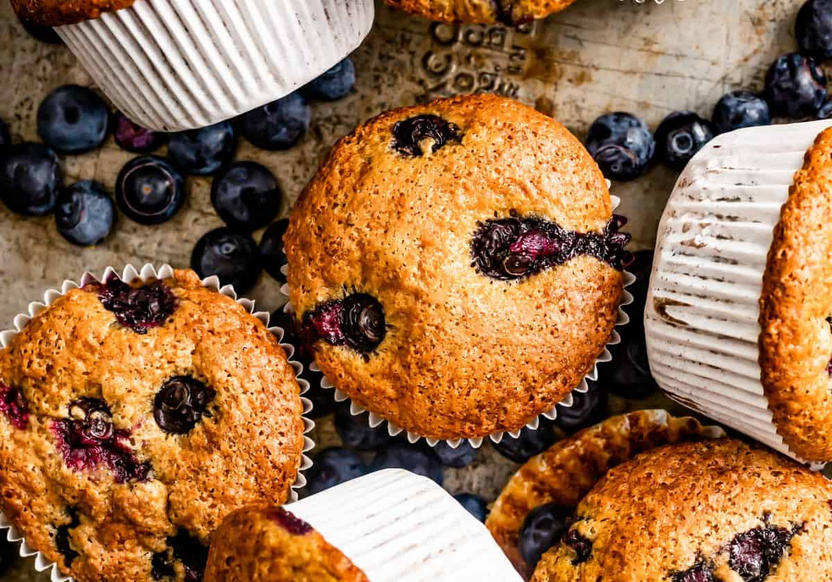 Blueberry and Lemon Muffins