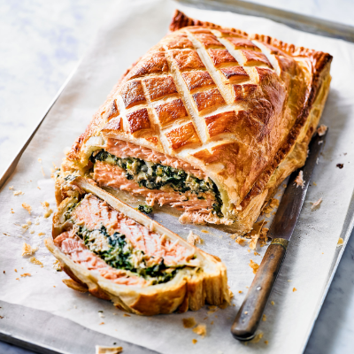 Simple Salmon en croûte