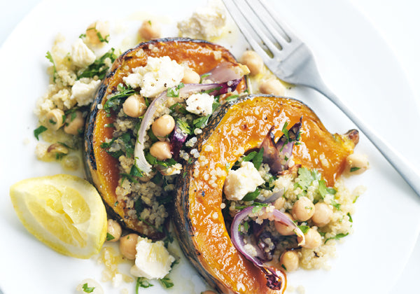 Roasted Pumpkin, Feta and Quinoa Salad