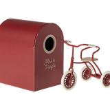 Abri à tricycle, Mouse - Red
