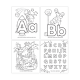 Ooly Color-In' Book: My First ABC: Amazing Animals