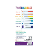 Ooly Lil' Paint Brushes - Set of 7