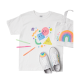 Ooly Fabric Doodlers Markers - Set of 12