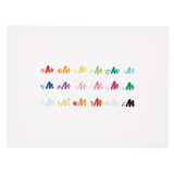 Ooly Stampables Double-Ended Stamp & Brush Markers: Set of 18