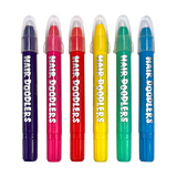 Ooly Hair Doodlers Hair Crayons - Set of 6 Colors