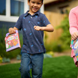 Ooly Carry Along Crayon & Coloring Book Kit - Dinoland (Set of 10)