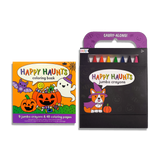 Ooly Carry Along: Coloring Book Set - Happy Haunts