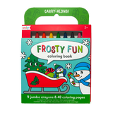 Ooly Carry Along: Coloring Book Set - Frosty Fun