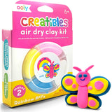 Ooly Creatibles D.I.Y. Air-Dry Clay Kit: Rainbow BFFs (Set of 4)