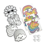Ooly Sun Sparkles: Gem Suncatcher Kit - Rainbow Magic