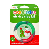 Ooly Creatibles D.I.Y Air Dry Clay BFFs Kit: Holiday BFFs
