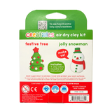 Ooly Creatibles D.I.Y Air Dry Clay BFFs Kit: Holiday BFFs