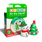 Ooly Creatibles D.I.Y Air Dry Clay BFFs Kit: Holiday BFFs