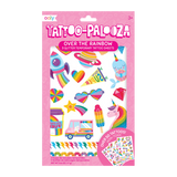 Ooly Tattoo Palooza: Over the Rainbow Temporary Glitter Tattoos - 3 Sheets