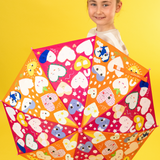Colour Change Umbrellas - Hearts