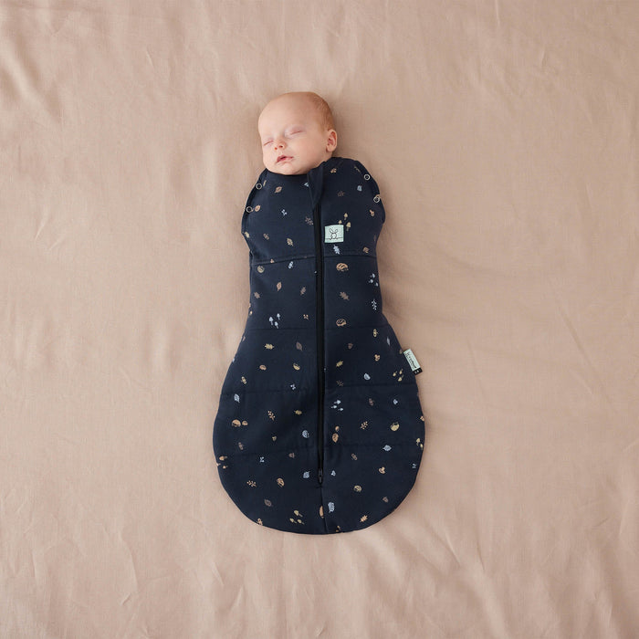 ErgoPouch - Organic Winter Cocoon Swaddle Sleeping Bag - Hedgehog - 2.5 TOG