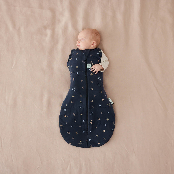 ErgoPouch - Organic Winter Cocoon Swaddle Sleeping Bag - Hedgehog - 2.5 TOG