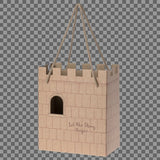 Paper Bag, Castle - Rose