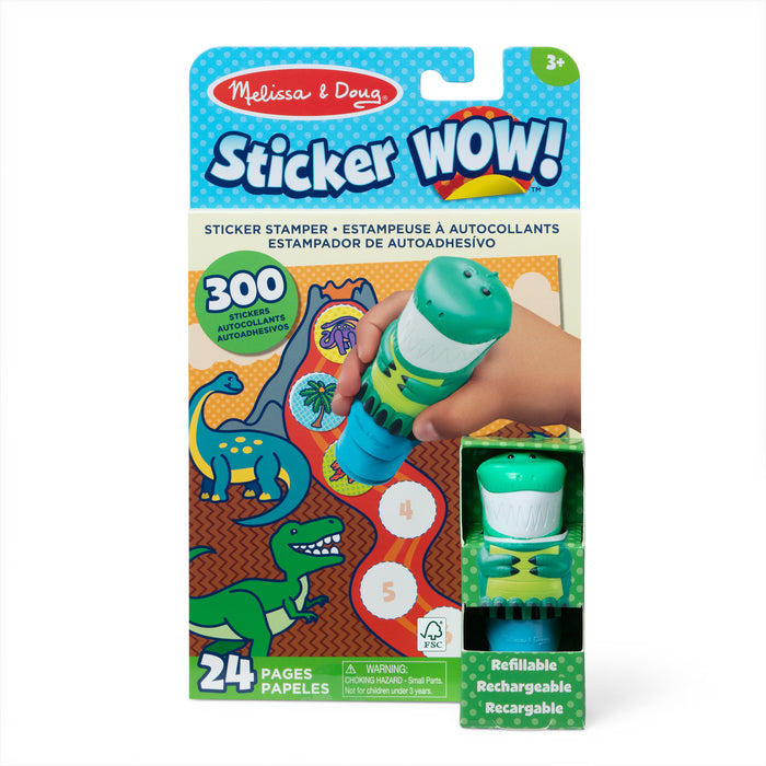 Sticker WOW!™ Sticker Stamper & Activity Pad – Dinosaur