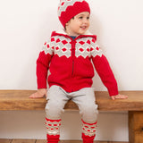 Jurassic Cosy Hat Red