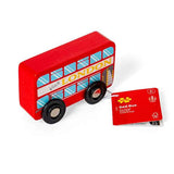 London Bus - Kids Wooden Toy Red Buses