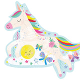 12 Piece Shaped Jigsaw In Shaped Box - Rainbow Unicorn