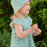 Ditsy fields sun hat