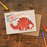 Dino-mite Birthday Card