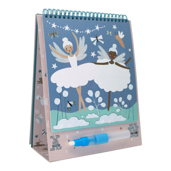 Magic Colour Changing Water Flip Pad Easel and Pen - Enchanted