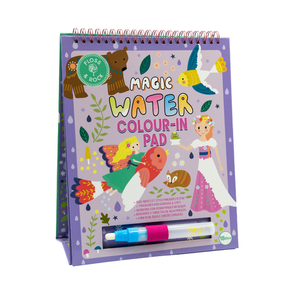 Magic Colour Changing Water Flip Pad Easel and Pen - Fairy Tale