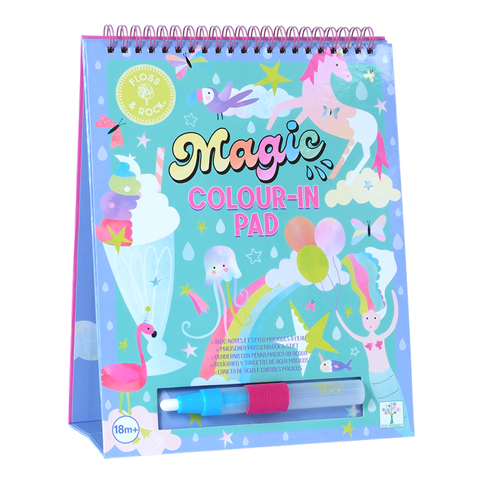 Magic Colour Changing Water Flip Pad Easel and Pen - Fantasy