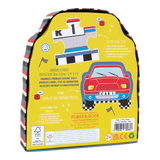 12 Piece Shaped Jigsaw in Shaped Box - Cars