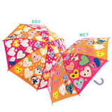Colour Change Umbrellas - Hearts
