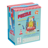 12‑Piece Shaped Puzzle – Construction