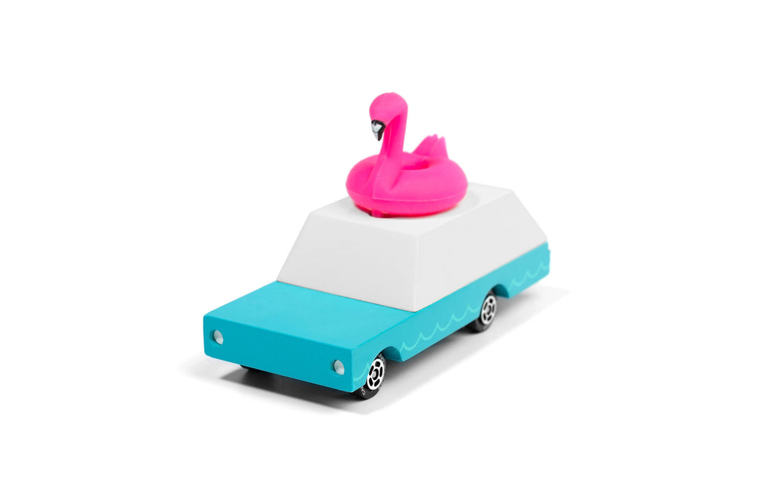Candycar - Flamingo Wagon with Topper