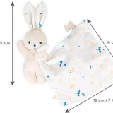 Doudou Rabbit- White Delicate