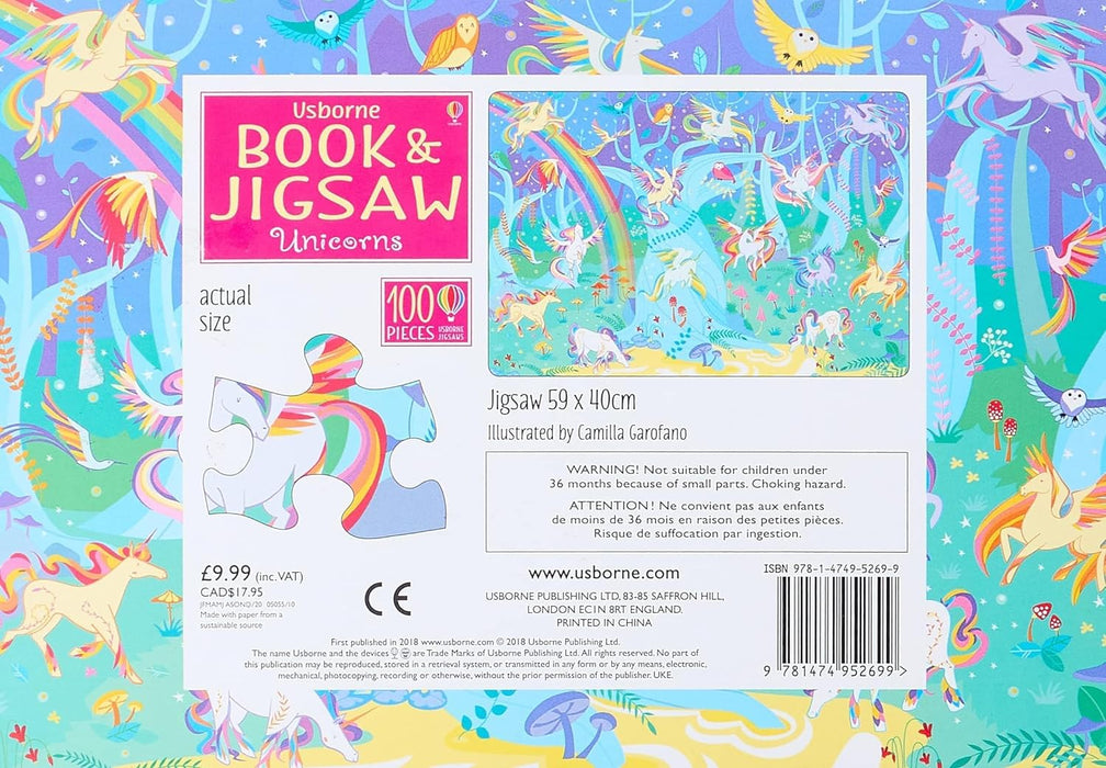 Unicorns (Usborne Book and Jigsaw)