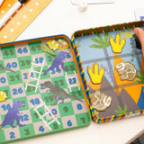 Magnetic Fun & Games Tin - Dinosaur